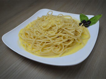 Spaggetis FX Pollo Bechamel