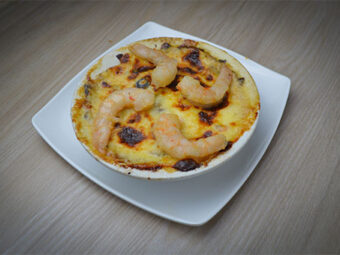 Lasagna FX Camarón BBQ