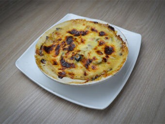 Lasaña Pollo carbonara